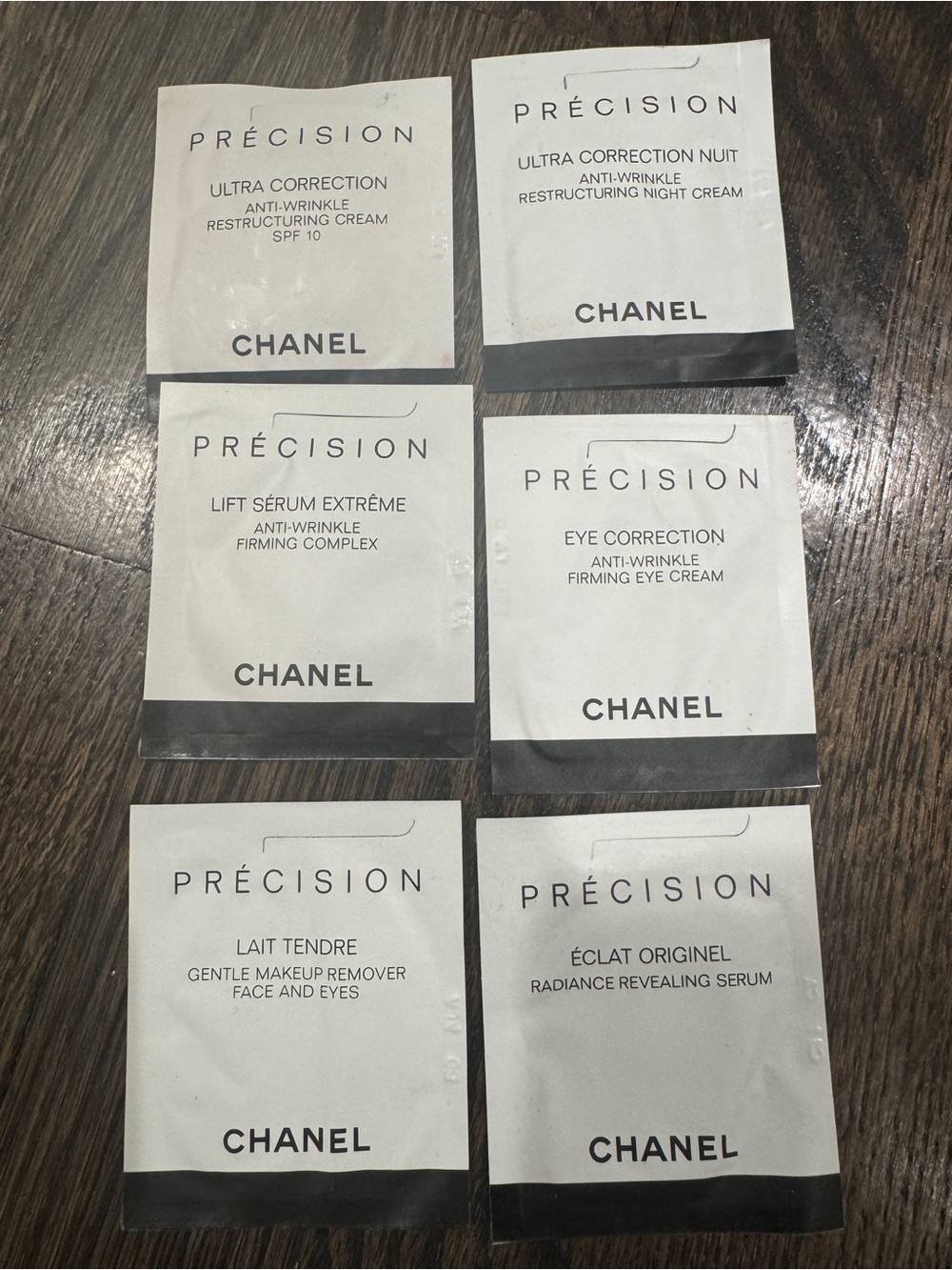 Chanel Precision 16 Skin Care Sample Packets - Picture 10 of 10